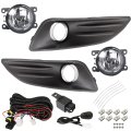 Left Driver And Right Passenger Side Pair Fog Lights Replacement For Fiesta 2013-2018 4f9z15200aa