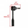Caltric Steering Rack And Pinion Left Right Tie Rod End Compatible With Polaris Rzr S 900 2015-2018