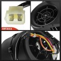A-premium Hvac Heater Blower Motor Assembly With Fan Cage Front Side Replace 008-a37 C-42d 008-a100-93d