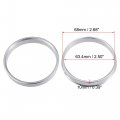 X Autohaux 4pcs Od 68mm To Id 63 4mm Aluminum Alloy Car Auto Hub Centric Rings Wheel Bore Center Spacer