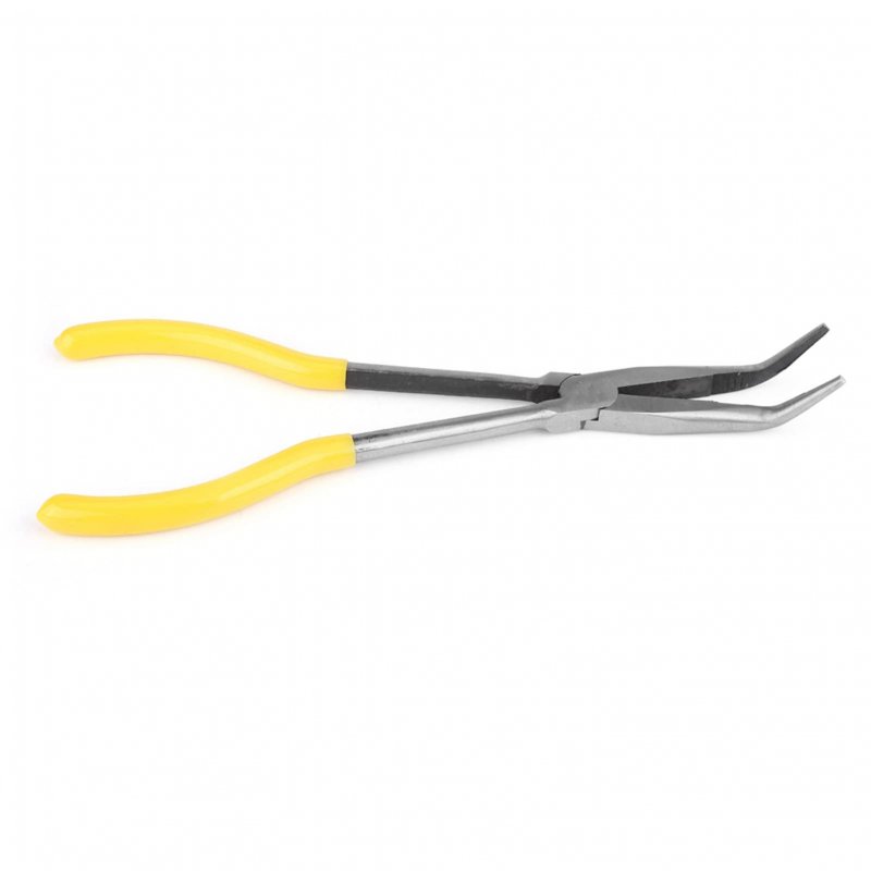270mm Long Nose Pliers Steel Set 45 90 Degree Bent Or O Shapetip Craft Repairingtool For Maintenance Vehicle Repair Lengthen