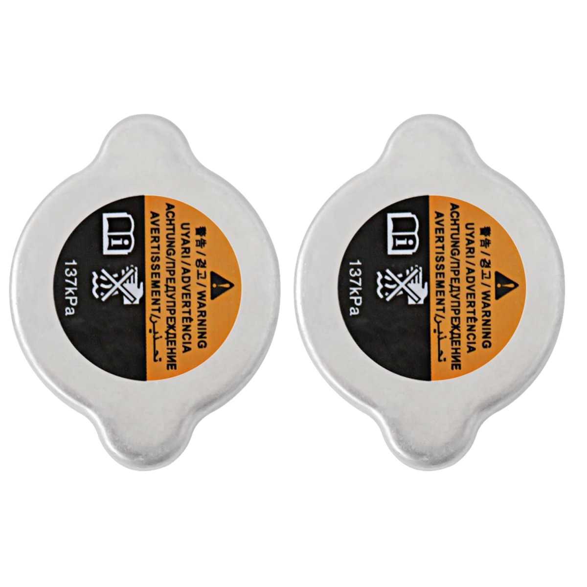 Version 2x Radiator Cap 21430-8991a For 2008-2009 Pathfinder Le S Sv Silver Edition 4 0l V6 -gas 5 6l V8 Replace 21430-1p111