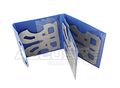 Accusizetools 8 Pcs Set Radius Gauge 9 16 To 1 Gauges Eg02-5022 