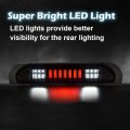 Led 3rd Brake Light For Dodge Ram 1500 2002-2008 Fit 2500 3500 2003-2009 Third Cargo Clear Lens Chrome Housing Tercera Luz De
