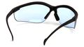 Pyramex Venture Ii Safety Eyewear Infinity Blue Lens With Black Frame 