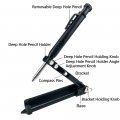 Multi-function Scribing Tool- Construction Pencil- Aluminum Alloy Scribe With Deep Hole Pencil Diy Woodworking Gauge Scriber