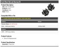 Front Wheel Hub And Bearing Kit 2 Piece Set Compatible With 2002-2007 Jeep Liberty