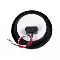 Astra Depot Truck Trailer Tail Light 4 24-led 2pcs Smoke Lens Red Stop Brake Running 4pcs White Back Up Reverse Lamp 12v W