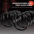 A-premium 2pcs Rear Suspension Coil Spring Set Compatible With Mini R56 R58 Cooper 2006-2016 Driver And Passenger Side Replace