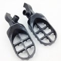 Motocross Mx Dirt Bike Racing Foot Pegs For 2000 2001 Honda Cr250r Cr125r Motorcycle Gray Alloy Steel Pair