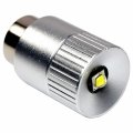 Hqrp Ultra Bright 300lm High Power 3w Led Conversion Upgrade Bulb Compatible With Maglite 2d 3d 2c 3c 2-3 D C Cell Flashlight