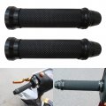 1 Pair Motorcycle Aluminum Gel Rubber Handlebar Grips For 1999-2017 Yamaha Yzf R6
