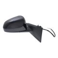 Passenger Side Door Mirror For Toyota Yaris 2012 2013 2014 Manual Remote Folding Non Heated Paintable Hatchback Replacement 