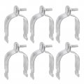 Uxcell 2-3 8 Emt Strut Clamps Steel For Rigid Conduit And Pipe 6pcs Universal With Bolt Nut