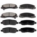 Aintier Automotive Replacement Brake Pads Front Rear Fit For Buick Lucerne 2006-2011 For Cadillac Dts 2006 2007 2008-2011