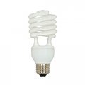 Satco S5526 Medium Light Bulb In White Finish 4 88 Inches Color 