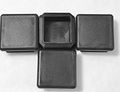 Pack Of 10-1 2 Square 14 20 Ga Fits 1 34 1 43 Id Fencing Post Sliding Inserts Furniture Chair Table Leg Fitness Equipment End 