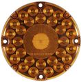 7 Round Led Transit Light Amber 