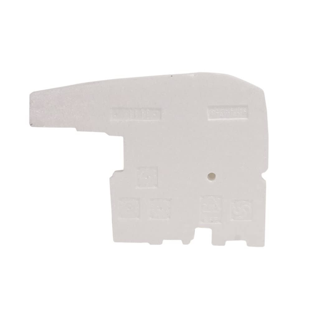 Front Bumper Absorber For Nissan Armada 2004 2005 2006 2007 And Titan Pickup Driver Or Passenger Side Epp Foam Steel Bumpers