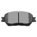 Ceramic Brake Pad Set 8pcs Front And Rear For 2014 2015 Lexus Is250 2 5l D908 D1391 