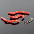 Silicone Radiator Tube Kit For Honda Cr85 1996-2007 2019-2-14 Red 