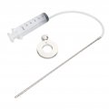 Motorcycle Fork Oil Level Tool Fork Gauge Universal Adjustment Measuring With Adjustable Ring For
