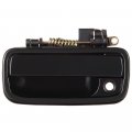 Door Handle Exterior Front Driver Left Side Replacement Fit 1995-2004 For Tacoma Outside Black 