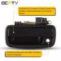 Door Handle Exterior Front Driver Left Side Replacement Fit 1995-2004 For Tacoma Outside Black