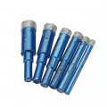 Kdafa 6-16mm Vaccum Brazed Diamond Dry Drill Bits Hole Saw Cutter Round Shank For Granite Marble Ceramic Tile Glass 12 0mm