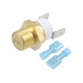 X Autohaux Universal Automotive Radiator Engine Cooling Fan Temperature Thermo Sensor Switch 1 4 Npt 175-190 Degrees On 155 Off