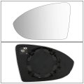 Auto Dynasty 5g0857521b Oe Style Driver Left Heated Mirror Glass Lens Compatible With Volkswagen Vw Golf 15-16