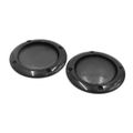 Uxcell 2pcs 2 Inch Black Metal Mesh Car Stereo Speaker Subwoofer Cover Grill Protector 