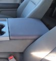 Auto Console Covers- Fits The 2011-2015 Ford F-150 Xlt Stx And Fx2 Center Armrest Cover Waterproof Neoprene Fabric Gray 