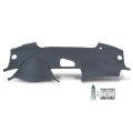 Tpe Dash Bezel Cover Dashboard Light Gray For Honda Acura Tl 2004-2008 Plastic Instrument Panel 