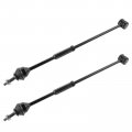 Steering Tie Rod End Kit 2 Piece Set Mechanics Choice For 2001-2008 Jaguar S-type 