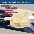 Labwork Door Lock Motor Actuator Assembly Replacement For Honda Civic Crv 72155-s84-a11 2003-2005 Front Rear Driver And Front