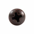 Rok Hardware 100 Pack 4 X 5 8 Deep Coarse Thread Phillips Pan Head Wood Screws Bronze Plated Mdf 
