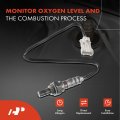 A-premium O2 Oxygen Sensor Compatible With Saab 9000 1996 1997 1998 2 3l Upstream And Downstream 2-pc Set