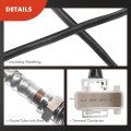O2 Oxygen Sensor For Saab 9000 1996 1997 1998 2 3l Upstream And Downstream 2-pc Set