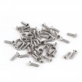 A16051600ux0406 Phillips Machine Screw M1 6x6mm 316 Stainless Steel Flat Head Screws Bolts 50 Pcs 