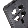 Hecasa Front License Plate Bracket Compatible With 2015-2017 Ford F-150 F150 Replace For Fl3z-17a385-b Fo1068166 Fo1068165