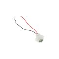 Electrical Socket For Toyota 4runner Pickup 1990 1995 White Female Round Connector Snap Fit Attachment Replacement Pt294 