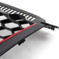 Front Bumper Upper Grill For Vw Volkswagen Gti Gli Jetta Mk5 2006-2009 Not Fit Rabbit R32 Model Honeycomb Style Grille