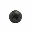 Uxcell 4pcs M5x10mm 10 9 Grade Hex Socket Reverse Left Hand Thread Screw Bolt Black