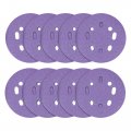 Trend Aluminium Oxide 5 Inch Random Orbit 240 Grit Abrasive Sanding Discs Ab 125 240a Pack Of 10