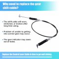 X Autohaux Atv Gear Selector Shift Control Cable For Polaris Ranger 500 700 6x6 4x4 2x4 Efi Xp Lever Assembly Range Select Kit