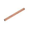 Copper Round Tube 17mm Od 1mm Wall Thickness 200mm Length Straight Pipe Tubing 