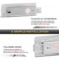 Led Trunk Cargo Courtesy Lamps For Ford 2013-2020 Escape Fusion 2015-2018 Mustang 2012-2018 Focus C-max Transit Connect Clear
