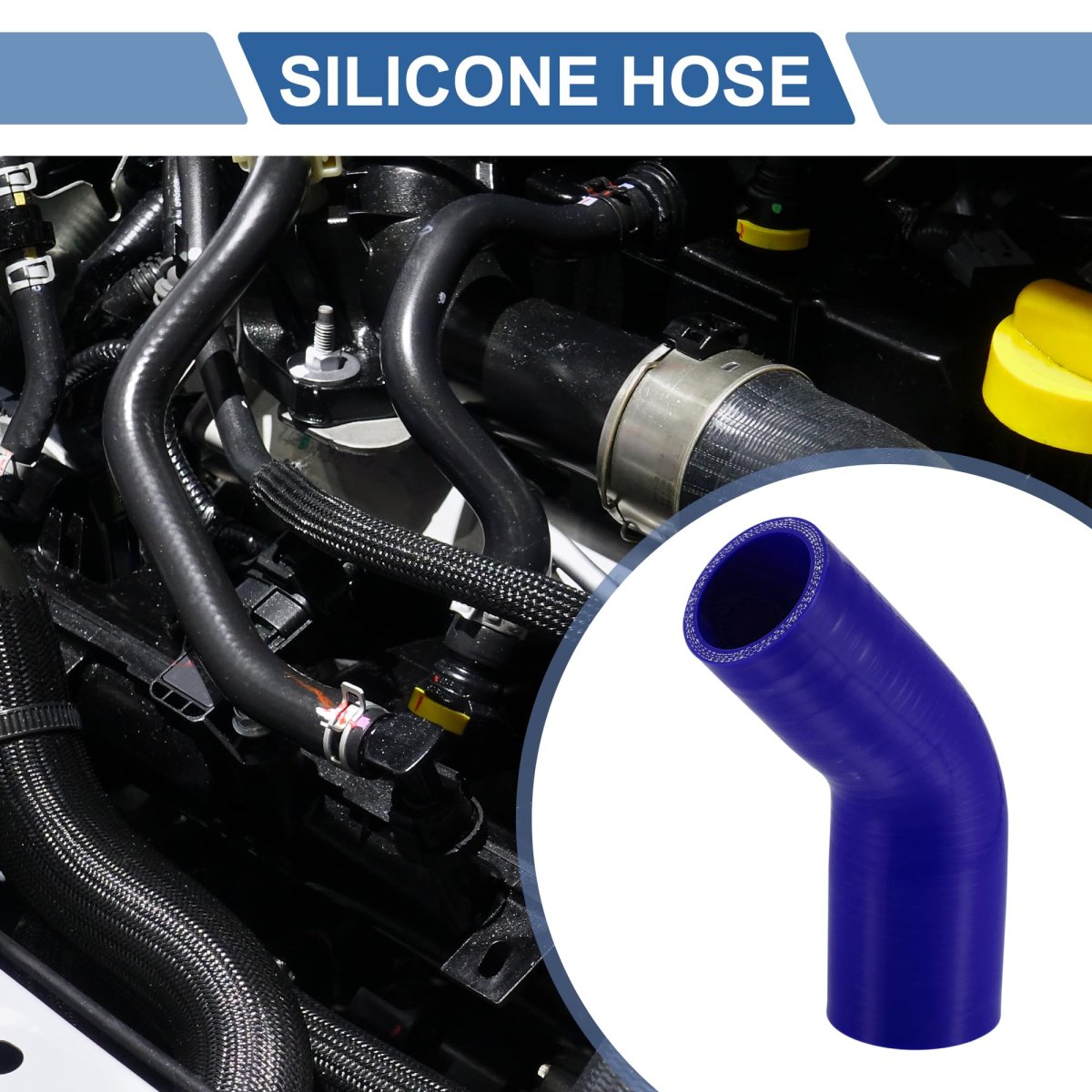 1 Pcs 45mm 77 -51mm 2 01 Id 90mm 3 54 Length 45 Degrees Blue Car Silicone Hose Coolant Universapcs 45mm 77 -51mm 2 01 Id 90mm 3