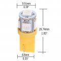 Ocpty Instrument Panel Lights T10 5-5050-smd-yellow 10pcs